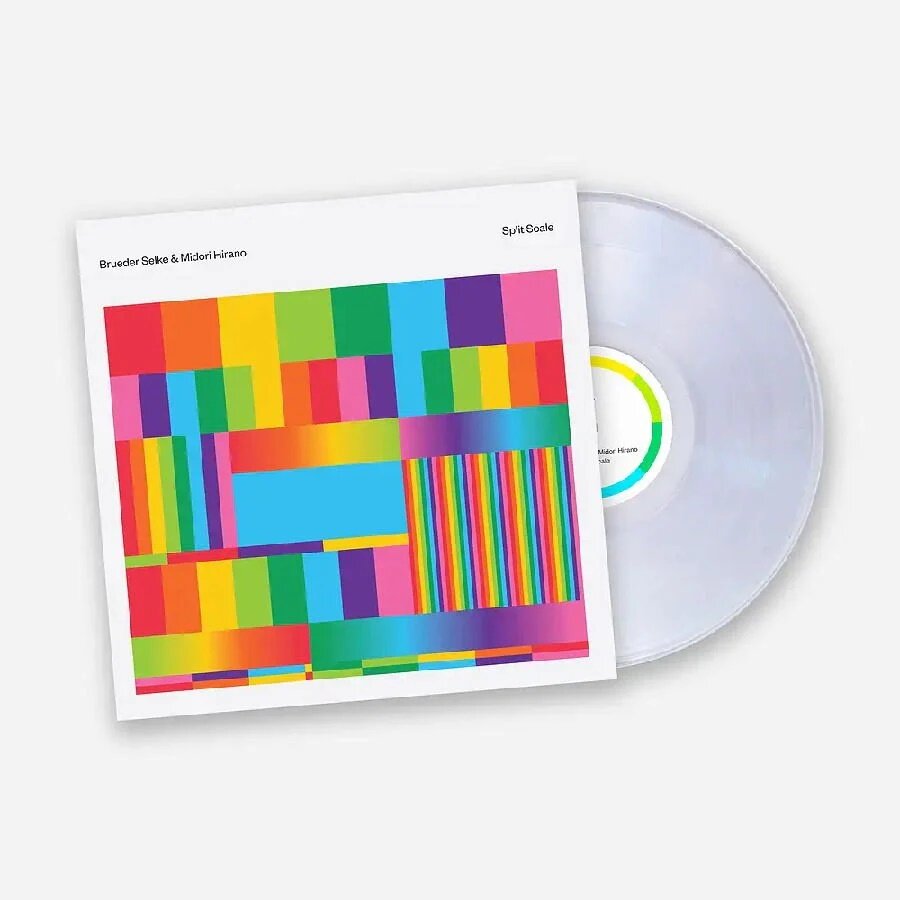 Brueder Selke & Hirano Midori - Split Scale Indies Only, Limited Edition, Crystal Clear Vinyl, LP