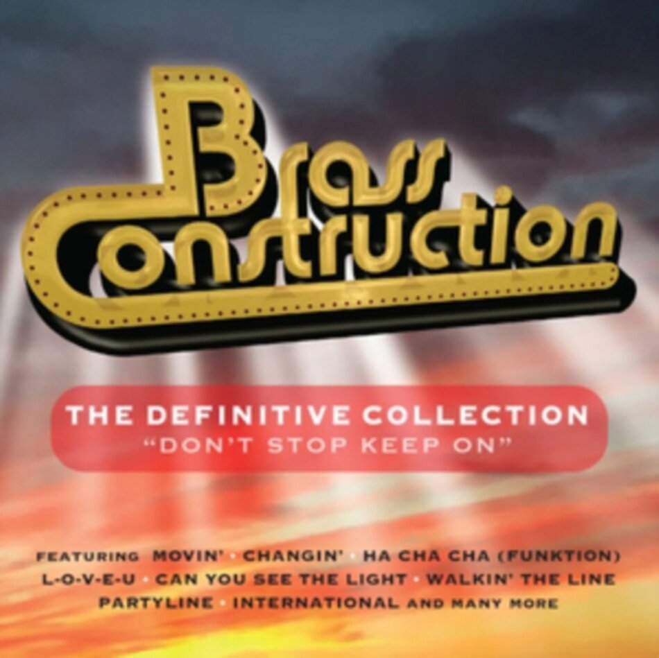 Brass Construction - Definitive Collection: Don't Stop Keep On 3 CDs