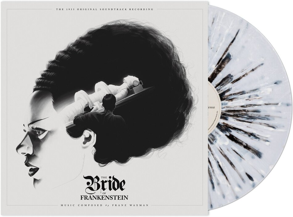 Franz Waxman (1906-1967) - The Bride Of Frankenstein - OST 2024 Reissue, Waxwork, Grey White Vinyl, LP