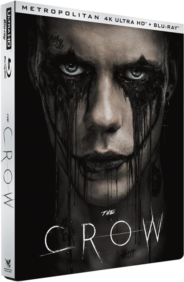 The Crow (2024) Édition Limitée, Steelbook, 4K Ultra HD + Blu-ray