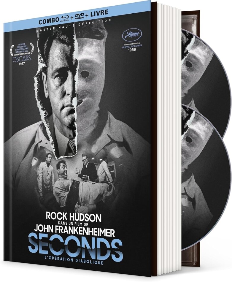 Seconds - L'opération diabolique (1966) Digibook, Édition Limitée, Blu-ray + DVD + Livre