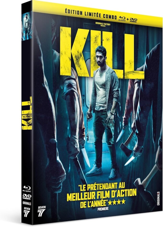 Kill (2023) Édition Limitée, Blu-ray + DVD