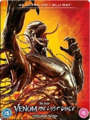 Venom 3 - The Last Dance (2024) (Limited Edition, Steelbook, 4K Ultra HD + Blu-ray)