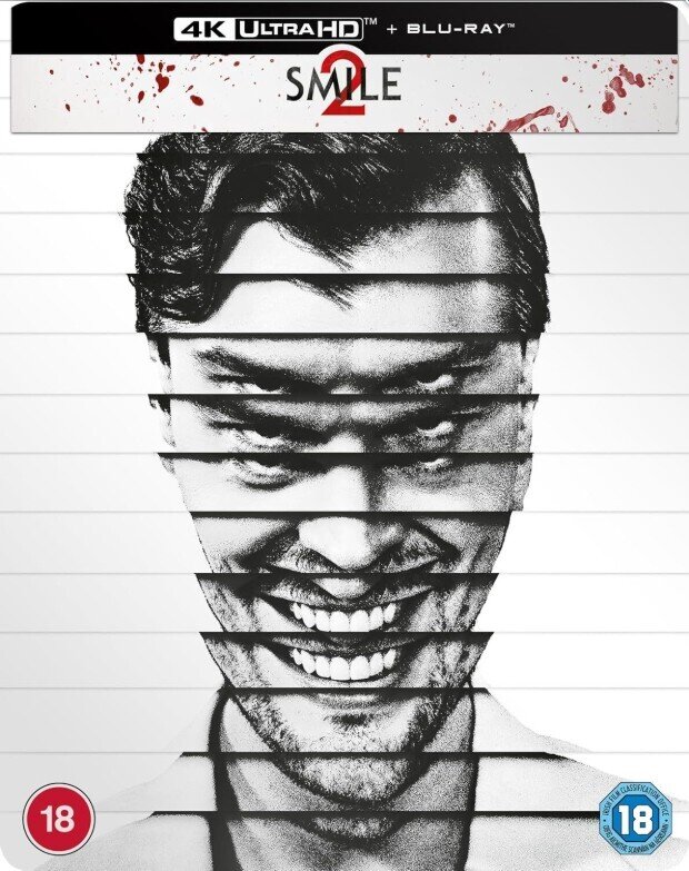 Smile 2 (2024) Limited Edition, Steelbook, 4K Ultra HD + Blu-ray