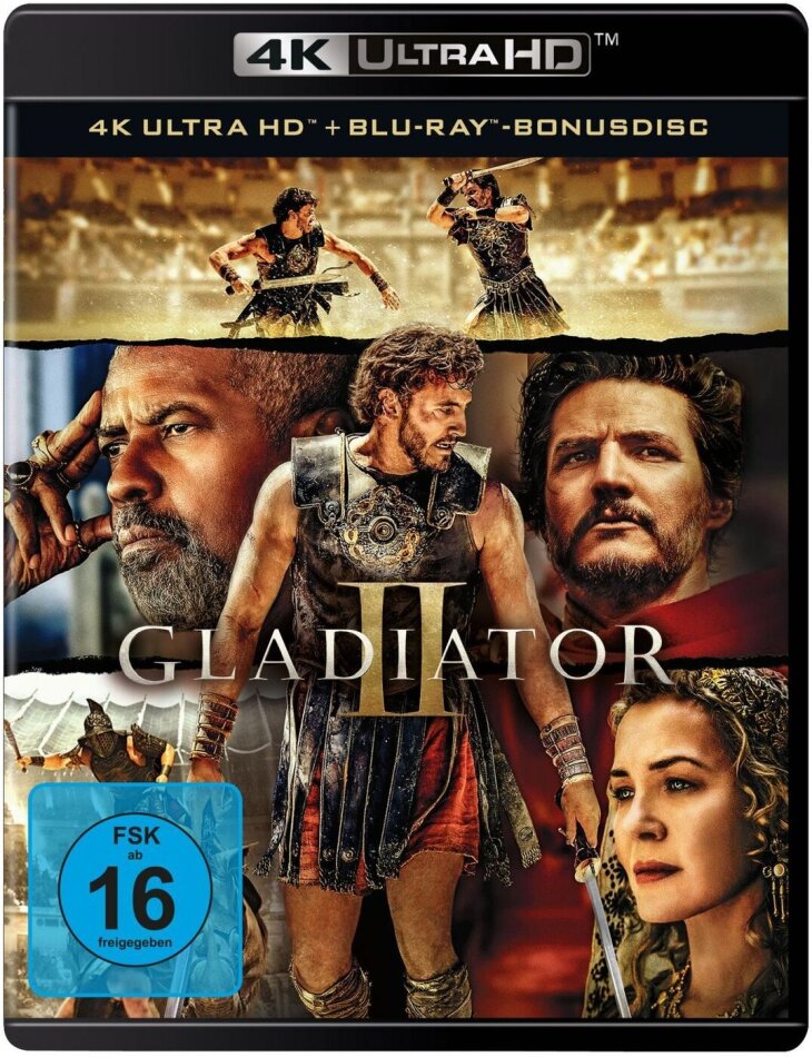 Gladiator 2 (2024) 4K Ultra HD + Blu-ray