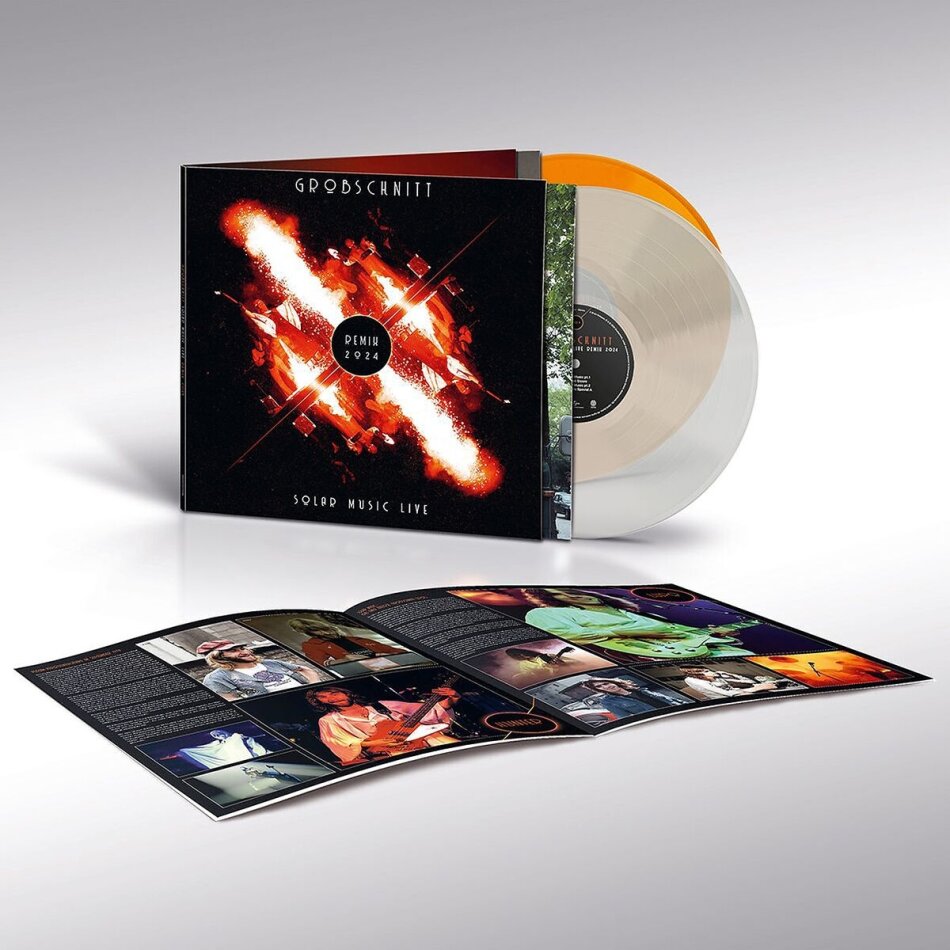 Grobschnitt - Solar Music Live 2024 Reissue, 2024 Remix, Gatefold, Limited Edition, Colored, 2 LPs