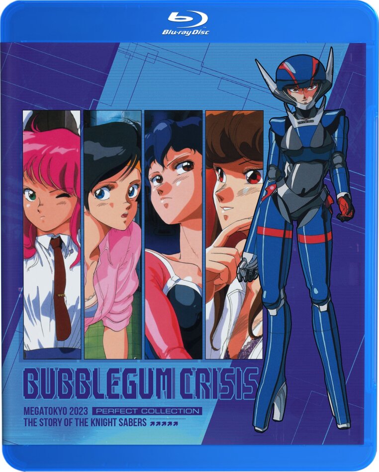 Bubblegum Crisis: Megatokyo 2023 - The Story of the Knight Sabers - Perfect Collection 2 Blu-rays