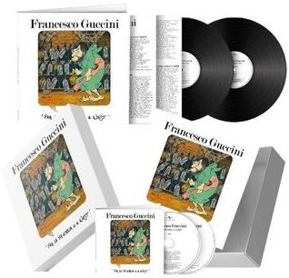 Francesco Guccini - Fra La Via Emilia E Il West - Live 2024 Reissue, Boxset, Édition 40ème Anniversaire, 4 LP