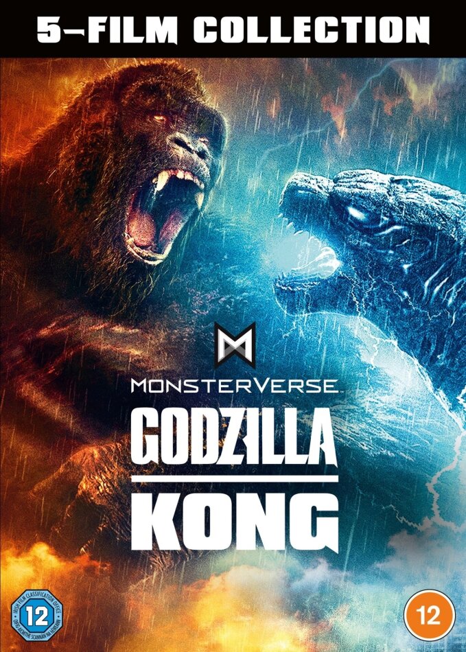 Monsterverse 5 Film Collection 5 DVD