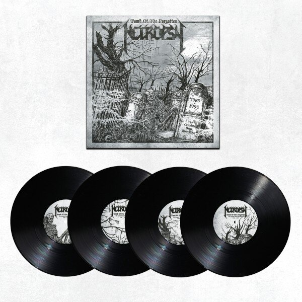 Necropsy - Tomb Of The ForgottenTomb Of The Forgotten (The Complete Demo Recordings 1989-1993) 2025 Reissue, 4 LPs