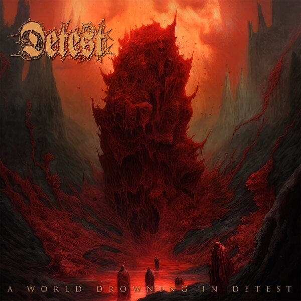 Detest - A World Drowning In Detest LP