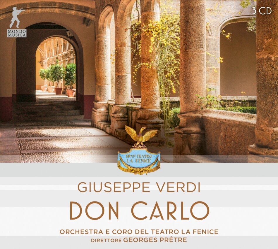 Giuseppe Verdi (1813-1901), Georges Prêtre & Orchestra e Coro del Teatro la Fenice - Don Carlo 3 CDs