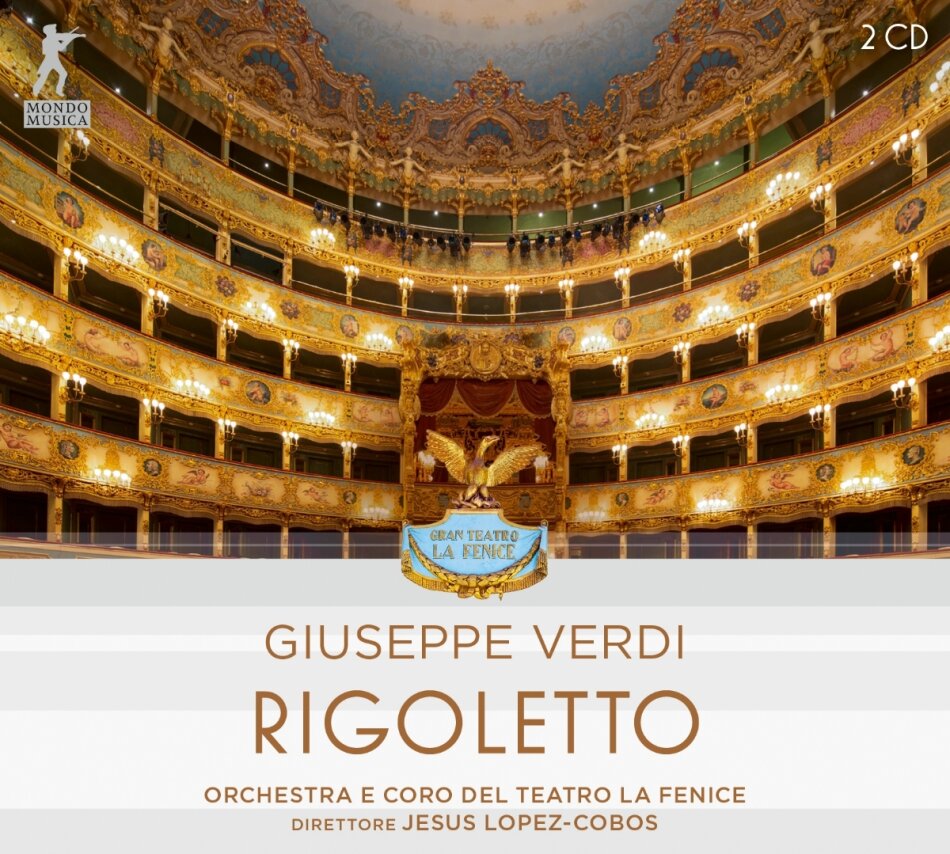 Giuseppe Verdi (1813-1901), Jesus Lopez-Cobos & Orchestra e Coro del Teatro la Fenice - Rigoletto 2 CDs