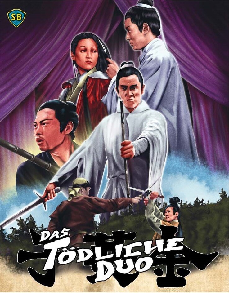Das tödliche Duo (1968) Full Sleeve Scanavo-Box, Lucky 7 Art Collection, Shaw Brothers, + Bierfilz, + Poster, Limited Collector's Edition, Blu-ray + DVD