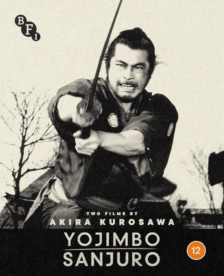 Yojimbo (1961) / Sanjuro (1962) b/w, Restored, 2 Blu-rays