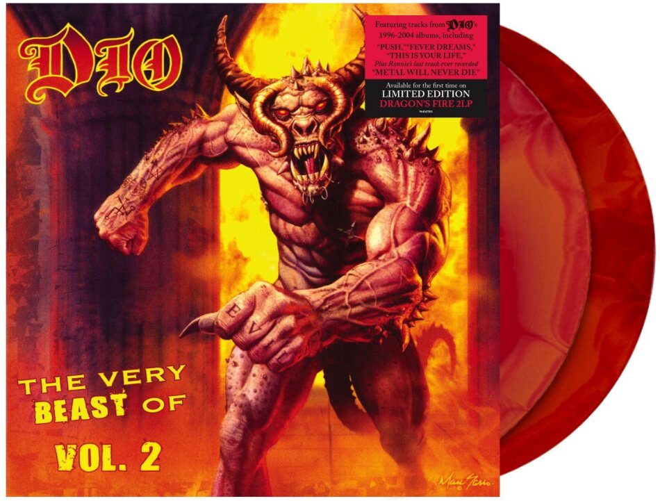 Dio - The Very Best Of Dio Vol. 2 Gatefold, Splatter Vinyl, 2 LP