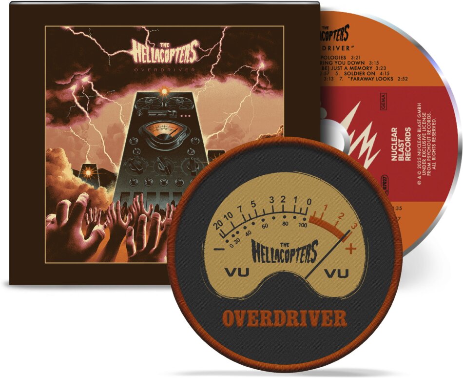 The Hellacopters - Overdriver Indies Exclusive, Digipack, Limited Edition