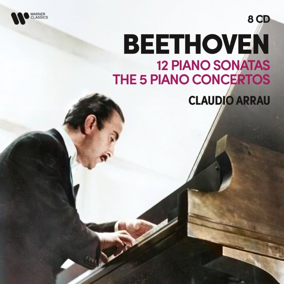Claudio Arrau & Ludwig van Beethoven (1770-1827) - 12 Piano Sonatas 8 CDs