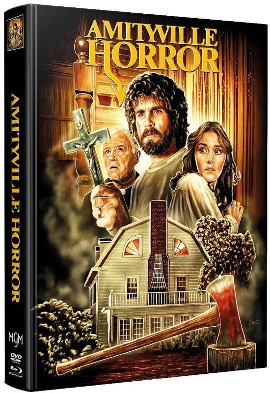 Amityville Horror (1979) Wattiert, Édition Limitée, Mediabook, Blu-ray + DVD