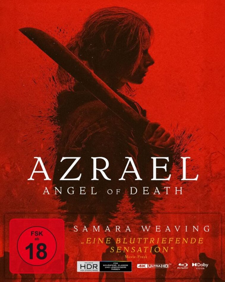 Azrael - Angel of Death (2024) Mediabook, 4K Ultra HD + Blu-ray