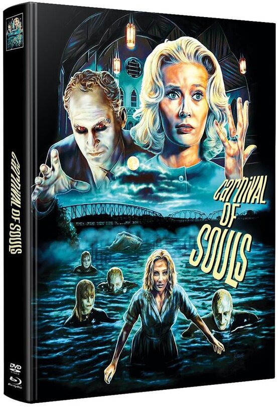 Carnival of Souls (1962) Wattiert, Édition Limitée, Mediabook, Blu-ray + DVD
