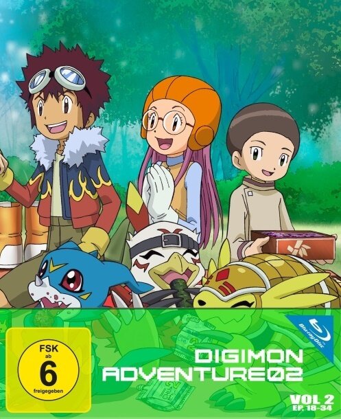 Digimon Adventure - Staffel 2.2 - Episode 18-34 2 Blu-rays