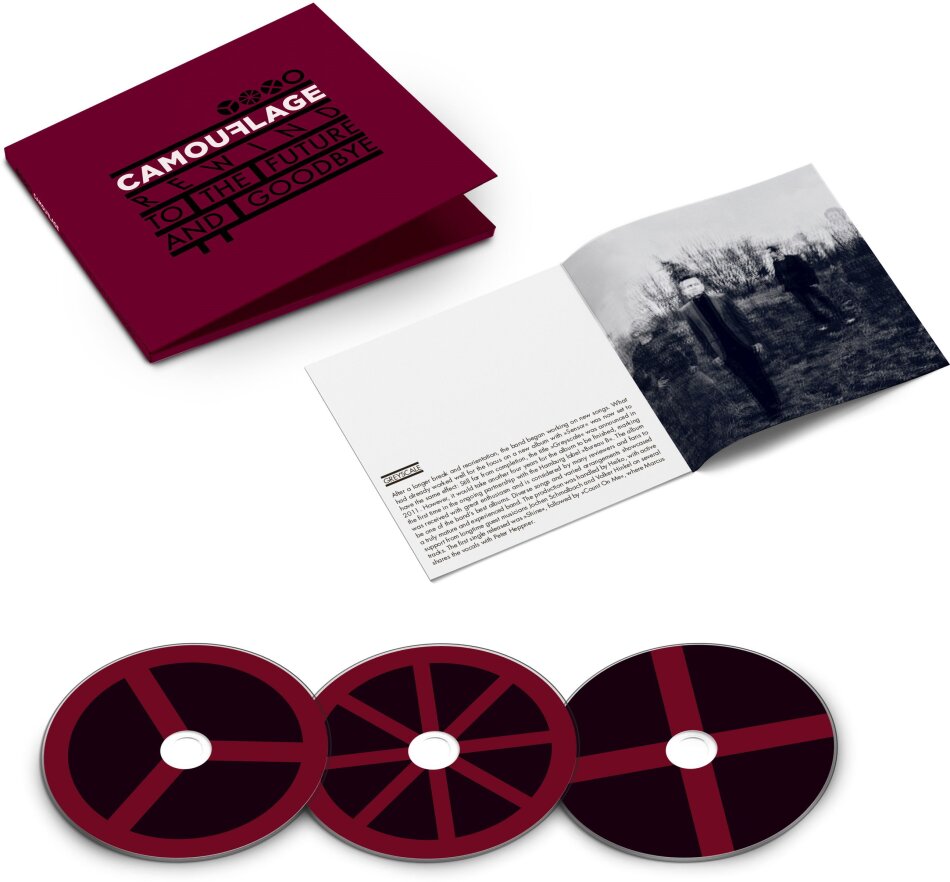 Camouflage - Rewind To The Future And Goodbye 3 CDs