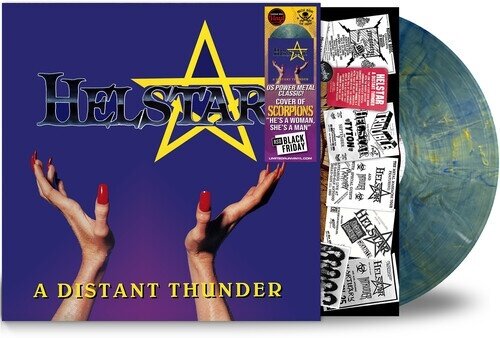 Helstar - A Distant Thunder 2025 Reissue, Brutal Planet, Blue Vinyl, LP