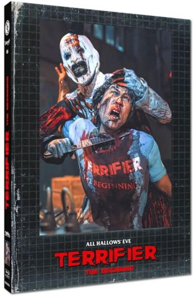 Terrifier - The Beginning - All Hallows' Eve (2013) Cover L, Lenticular Cover, Cinestrange Extreme Edition, Limited Edition, Mediabook