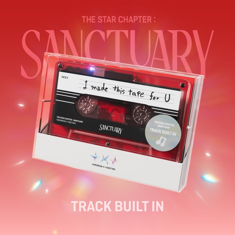 Tomorrow X Together (TXT) (K-Pop) - The Star Chapter: Sanctuary CASSETTE TAPE SPEAKER Version, Limited Edition