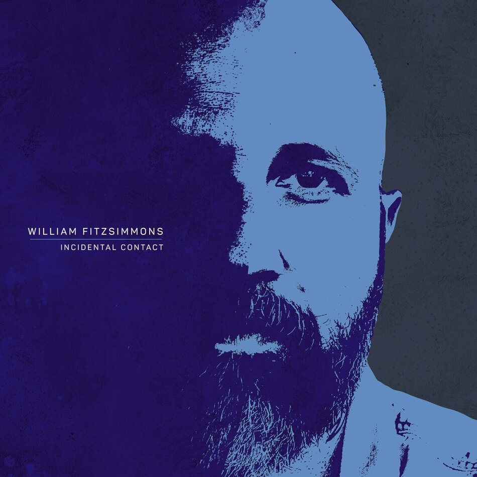 William Fitzsimmons - Incidental Contact Transparent Blue Vinyl, LP
