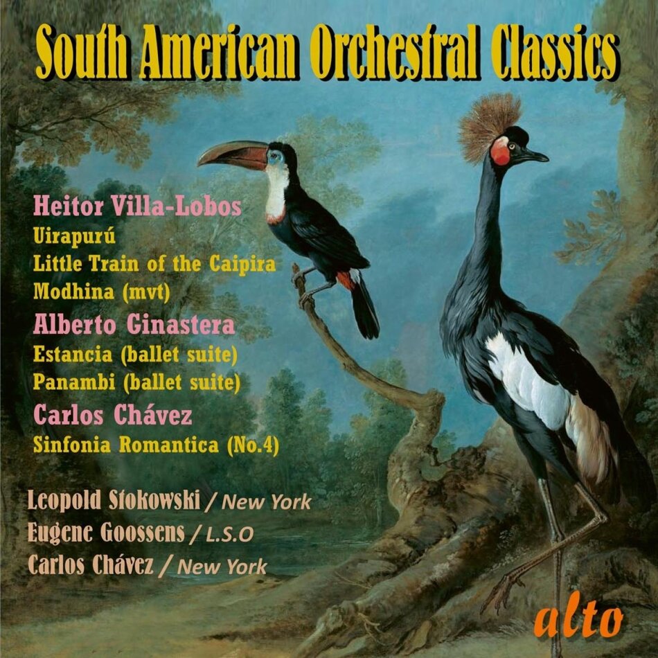 Stadium Symphony Orchestra of New York, London Symphony Orchestra, Hector Villa-Lobos, Alberto Ginastera (1916-1983), … - South American Orchestral Gems
