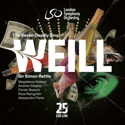 London Symphony Orchestra, Kurt Weill (1900-1950) & Sir Simon Rattle - The Seven Deadly Sins (SACD)