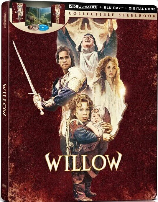Willow (1988) Collector's Edition, Limited Edition, Steelbook, 4K Ultra HD + Blu-ray
