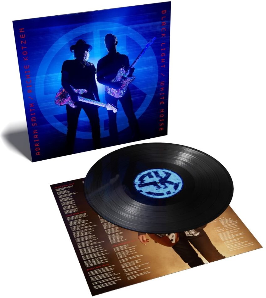 Adrian Smith (Iron Maiden) & Richie Kotzen (Winery Dogs) - Black Light/White Noise LP