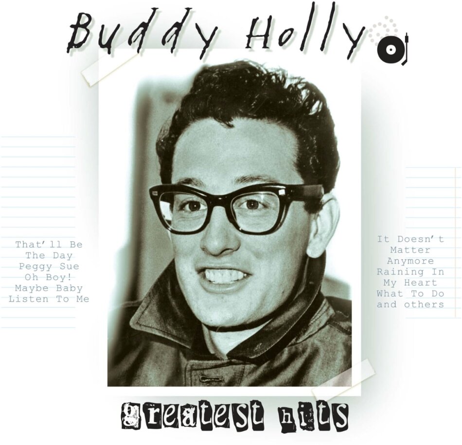 Buddy Holly - Greatest Hits 2025 Reissue, Vinyl Passion, Clear Green Vinyl, LP