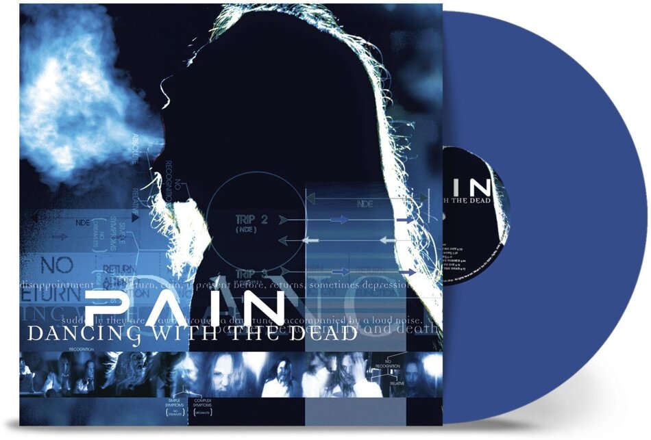 Pain - Dancing With The Dead 2025 Reissue, Nuclear Blast, Blue Vinyl, LP