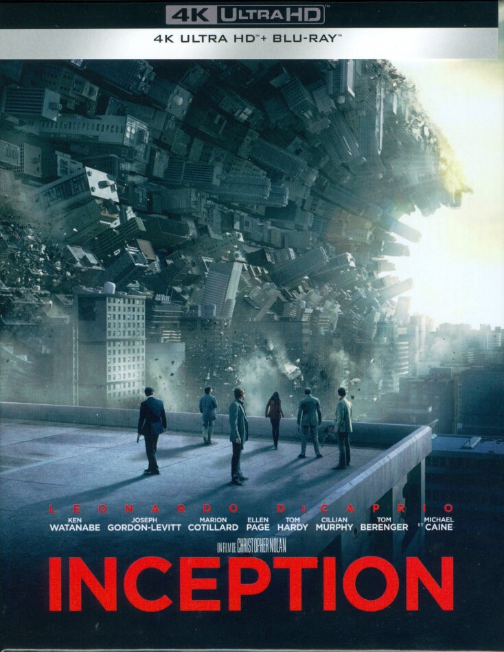 Inception (2010) + Goodies, Slipcase, Limited Collector's Edition, Steelbook, 4K Ultra HD + 2 Blu-rays