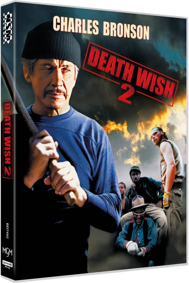 Death Wish 2 (1982) Limited Edition, Unrated, 4K Ultra HD + Blu-ray