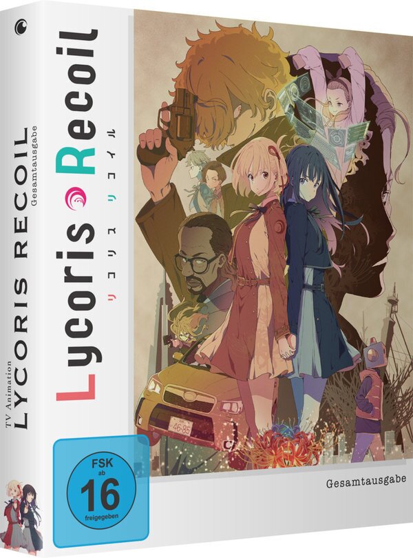 Lycoris Recoil Gesamtausgabe, 2 DVDs