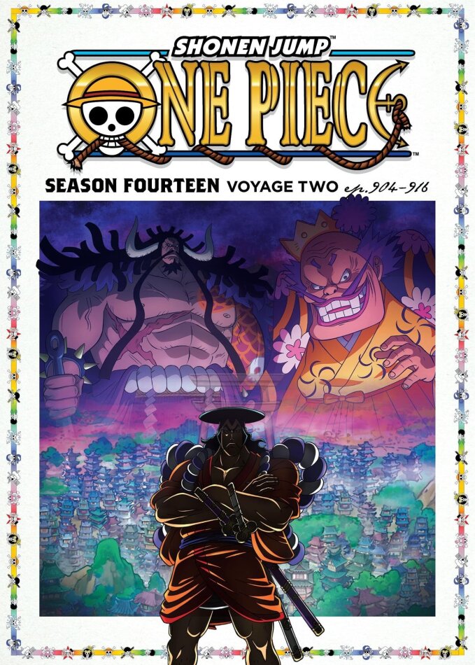 One Piece - Season 14: Voyage 2 - Episodes 904-916 Uncut, 2 Blu-rays + 2 DVDs