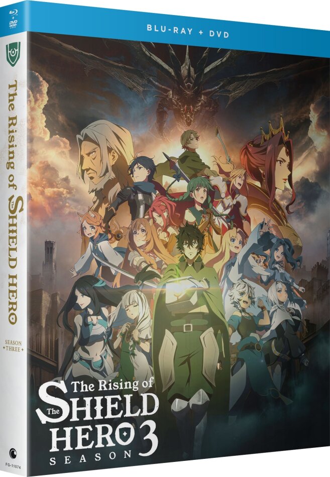 The Rising of the Shield Hero - Season 3 2 Blu-rays + 2 DVDs