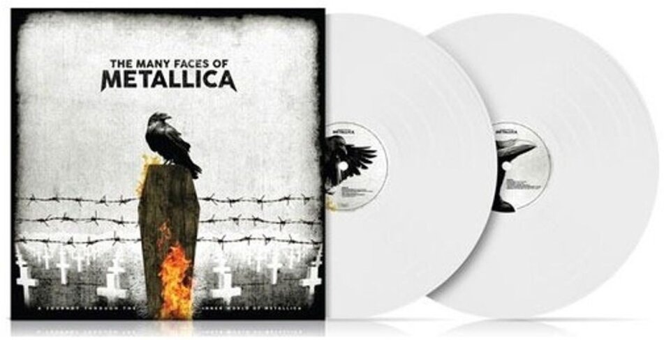 Many Faces Of Metallica 2024 Reissue, Gatefold, White Vinyl, 2 LPs