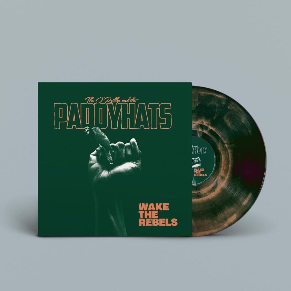 The O'Reilly & The Paddyhats - Wake The Rebels Limited Edition, Green Marbled Vinyl, LP