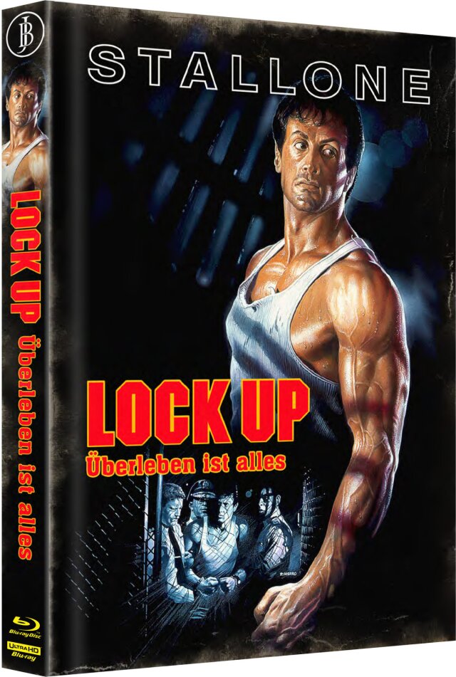 Lock Up (1989) Cover C, Limited Edition, Mediabook, 4K Ultra HD + Blu-ray