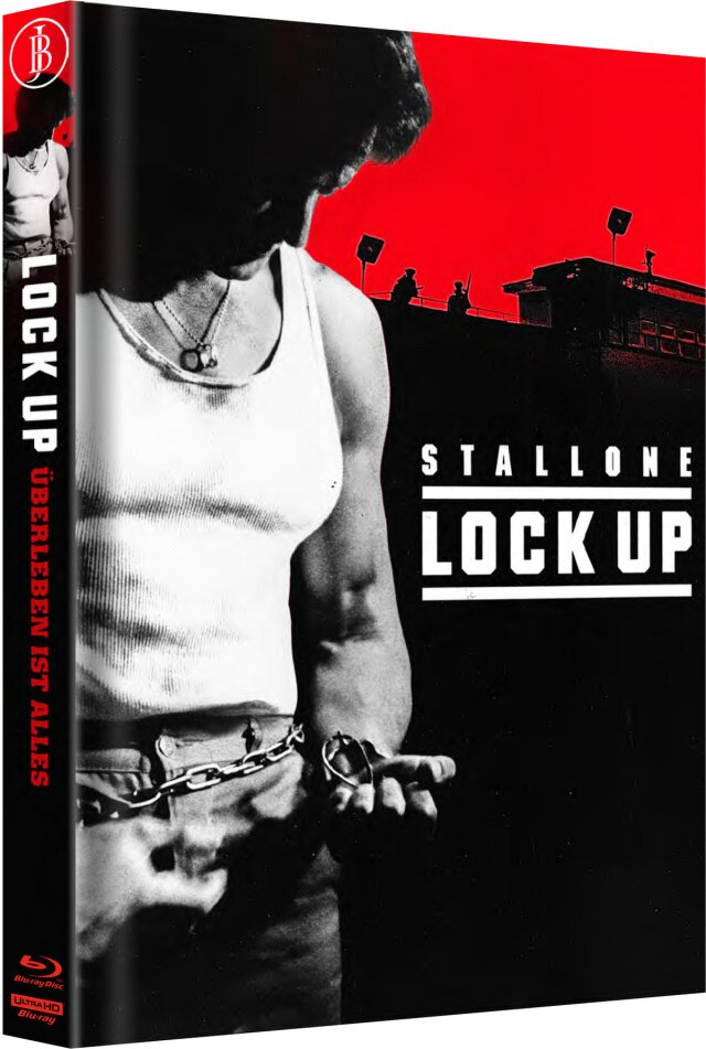 Lock Up (1989) Cover D, Limited Edition, Mediabook, Restored, Uncut, 4K Ultra HD + Blu-ray