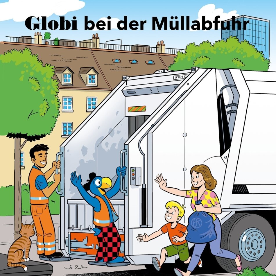 Globi - Globi bei der Müllabfuhr