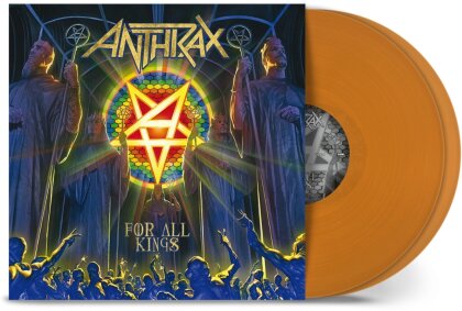 Anthrax - For All Kings (2025 Reissue, Nuclear Blast, Transparent Orange Vinyl, 2 LPs)