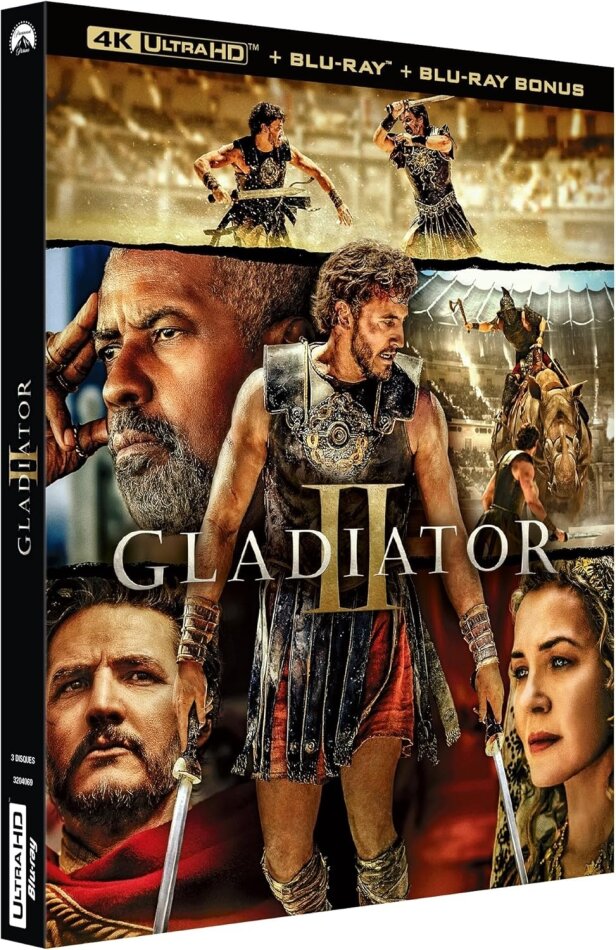 Gladiator 2 (2024) 4K Ultra HD + 2 Blu-ray