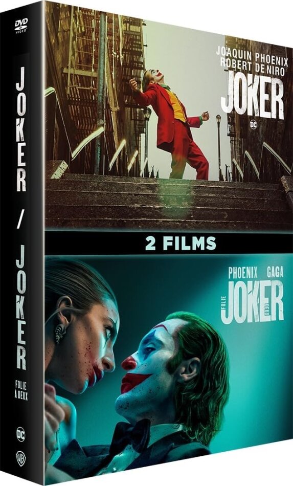 Joker (2019) / Joker: Folie à Deux (2024) - 2 Films 2 DVD